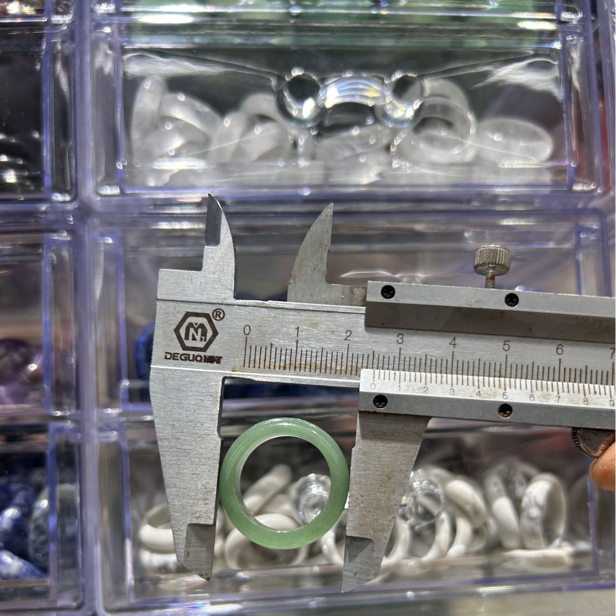 Natural Stone Agate Crystal Ring Ring Ring Ring Ring Ring Jewelry Jewelry Ring Jewelry