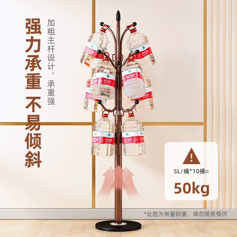 Simple Bedroom Hanger Marble Coat Rack Indoor Vertical Clothes Rack Modern Household Clothes Hanger