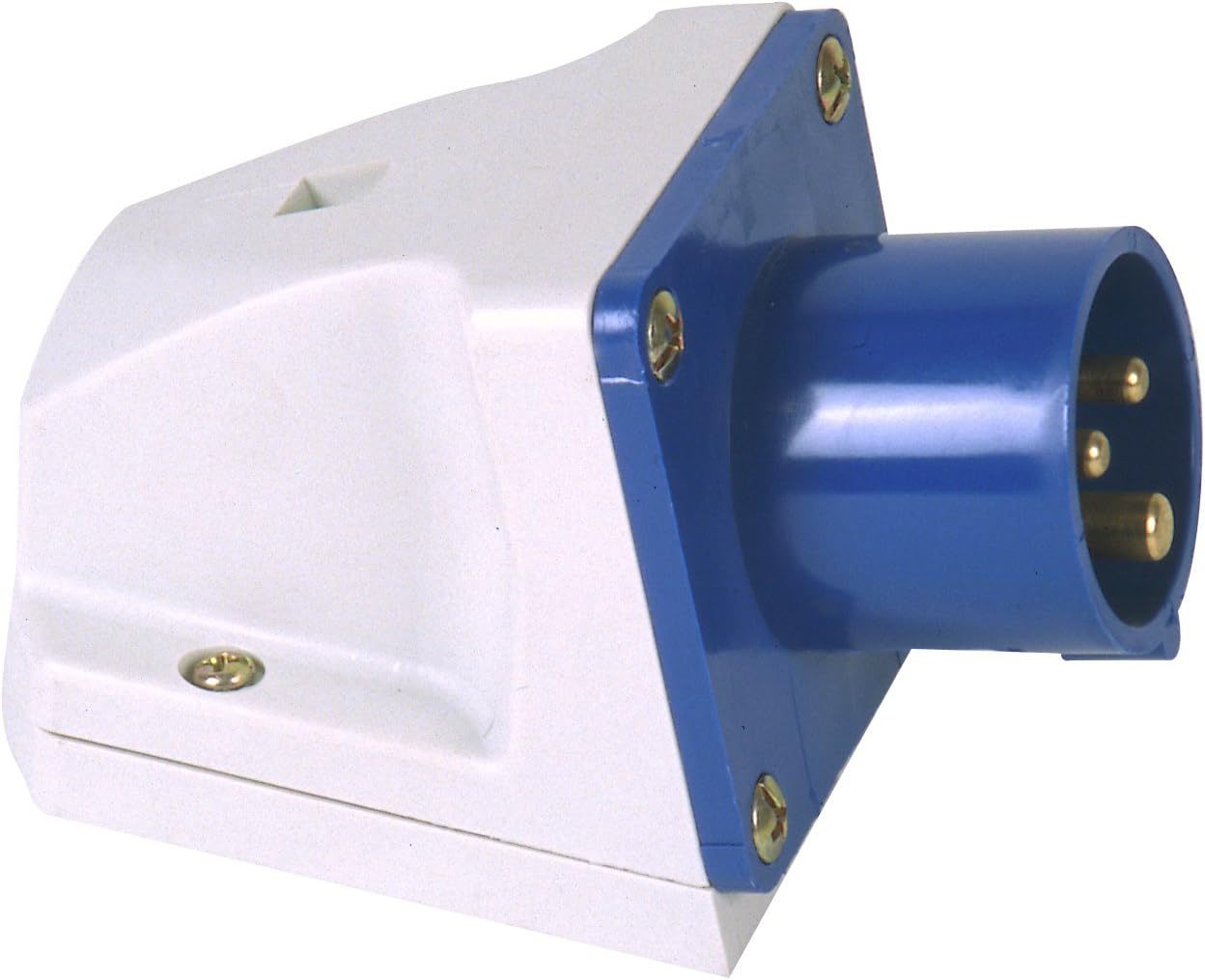 Pce 47405L Caravan-Cee настенный штекер 16A, 3 полюса, с защитой