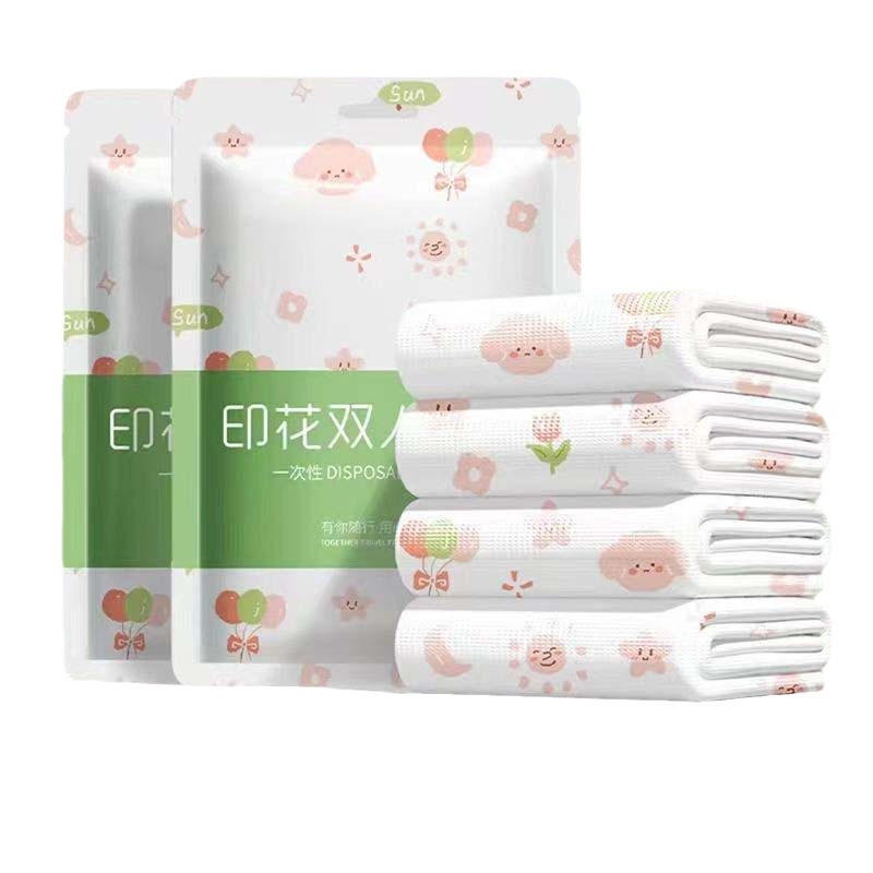 Disposable Bed Bed Sheets and Quilt Covers, Travel Hotel Wholesale Thickened Four-Piece Set, Extra Large Double Dirty Disposable Bedding