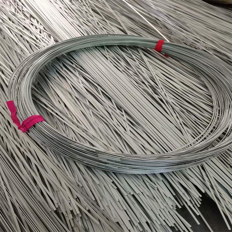 Customized Elastic Skeleton Support Steel Wire Foldable Frisbee Fan Witch Hat Galvanized Stamping Flat Wire Manufacturer Wholesale