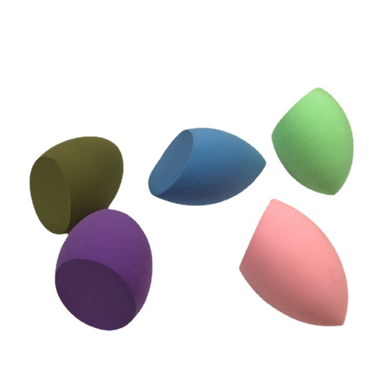 Manufacturer Wholesale Non-Latex Gourd Powder Puff Water Drop Powder Puff Oblique Cut Hydrophilic Polyurethane Beauty Egg Becomes Larger When Exposed to Water