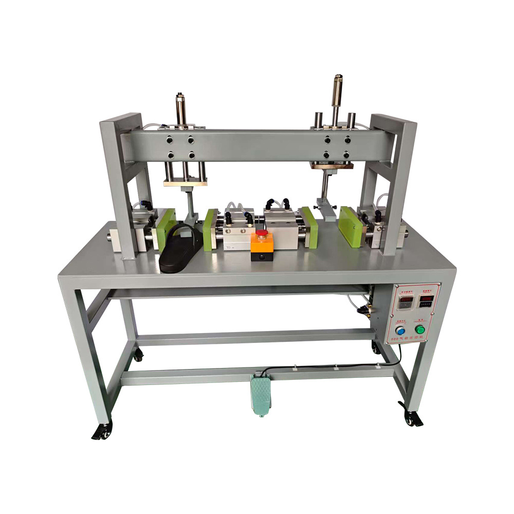 Slipper Press Machine Double-Row Vertical Double-Station Fully Automatic Sole Press Machine Sole and Upper Precise Press Machine