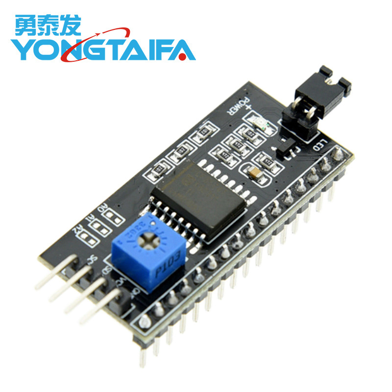 Адаптер IIC/I2C/LCD1602, библиотека функций, версия адаптера LCD2004