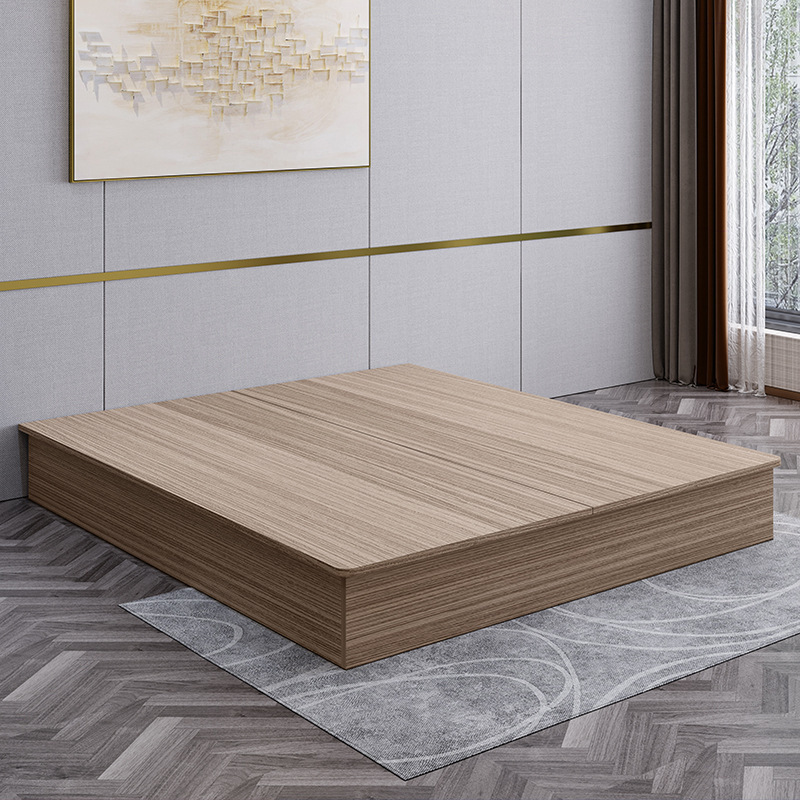 Отель специальная кровать с ящиком каркас односпальная квартира без прикроватной тумбочки мебель для гостиницы стандартный номер полный комплект