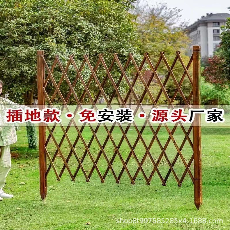 Телескопический забор, антикоррозийный деревянный, для двора, садового каркаса, декоративный забор