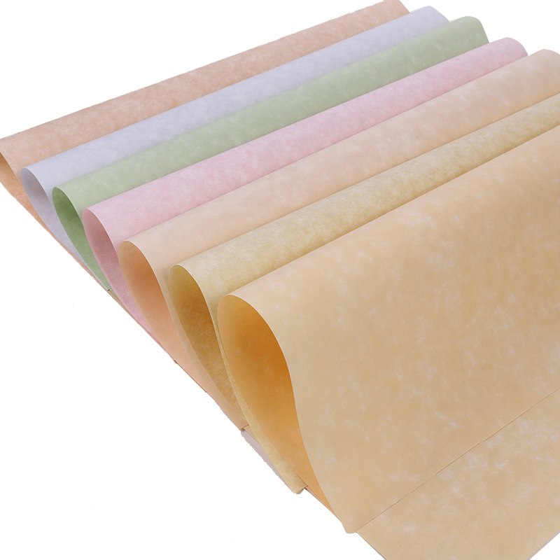 Cross-Border Popular Parchment Paper in Stock A4 Paper 8.5*11Inch Letter Paper Lampshade Paper Wish Paper DIY Handmade Origami