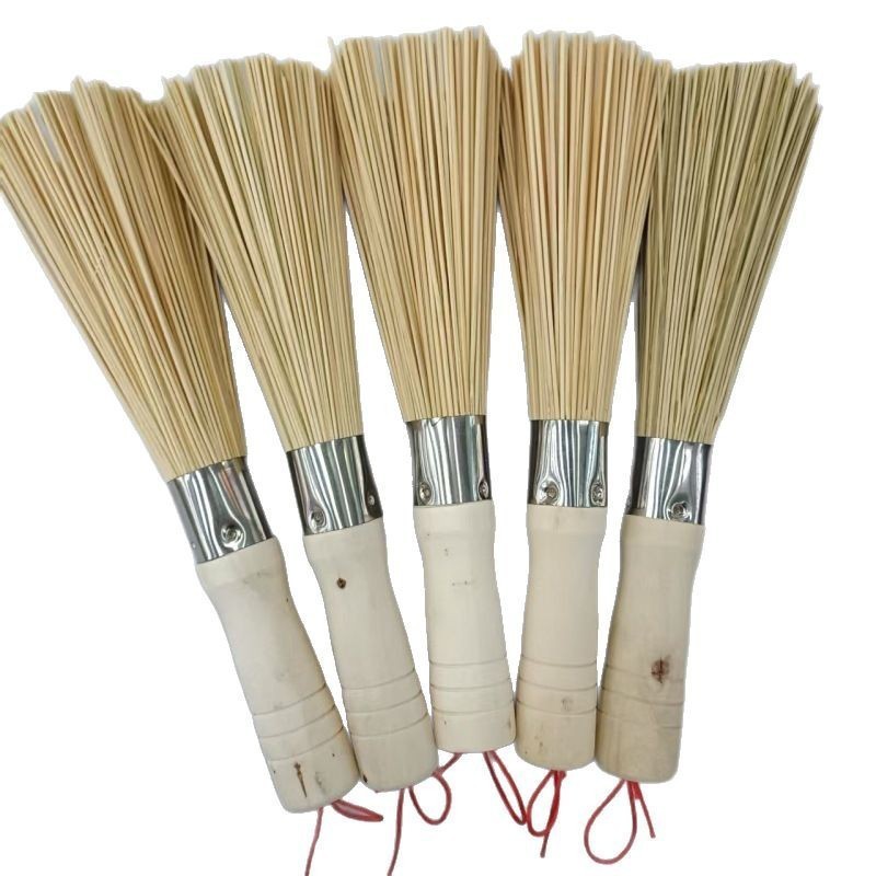 Wholesale Bamboo Pot Brush Kitchen Pot Washing Bamboo Brush Cleaning Stove Bamboo Brush Dishwashing Brush Pot Washing Brush Old-Fashioned Bamboo Brush
