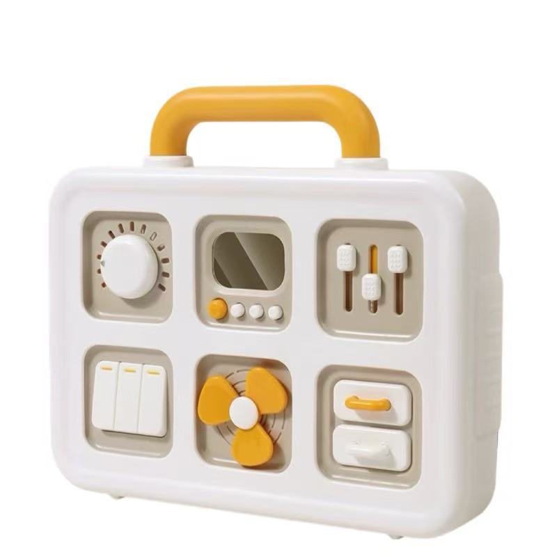 Children's Busy Board Montessori Early Education Educational Toys Switch Box 1-2 Years Old Kindergarten Fine Movement Training Teaching Ads