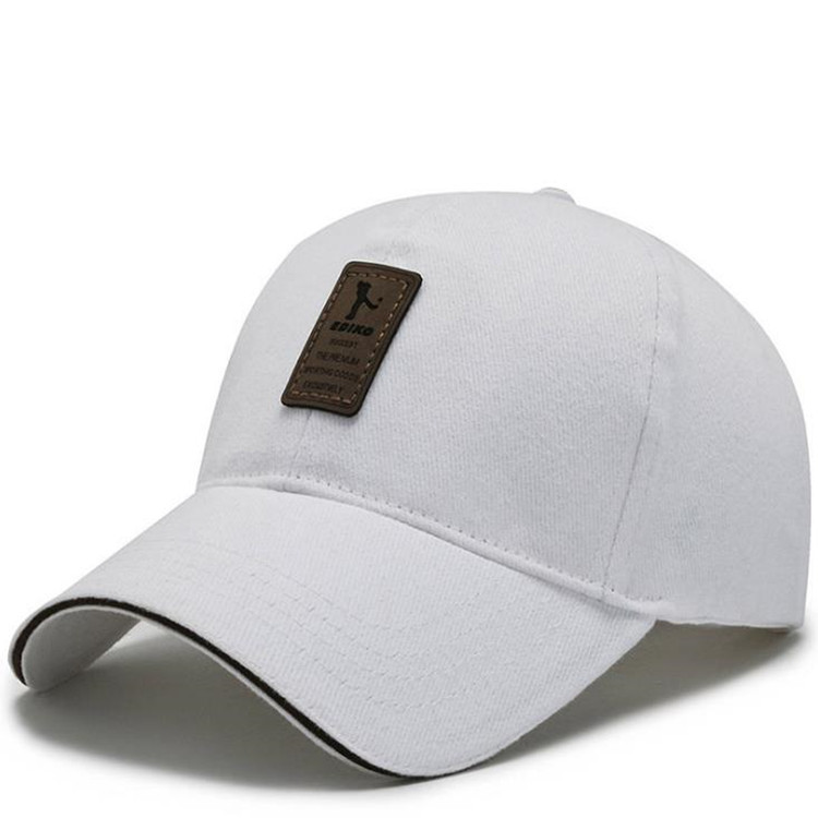 Factory supply middle-aged and elderly New Four Seasons pure cotton breathable sun protection big brim sandwich twill winning baseball hat