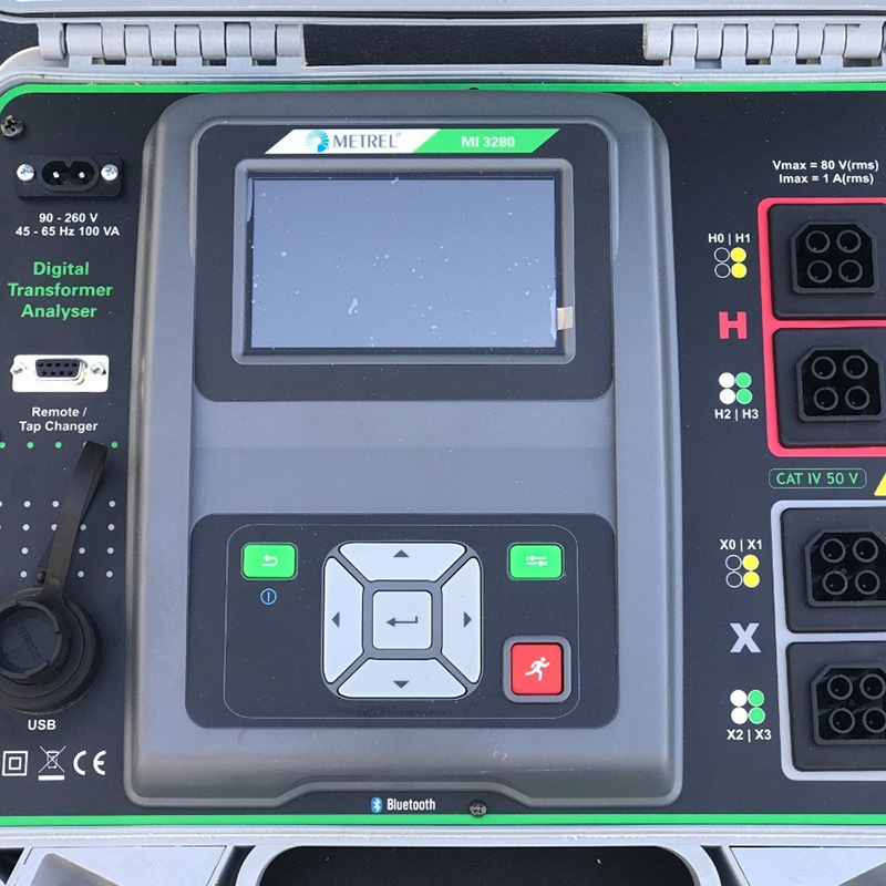 German METREL MI3280 digital transformer analyzer three-phase transformer ratio tester