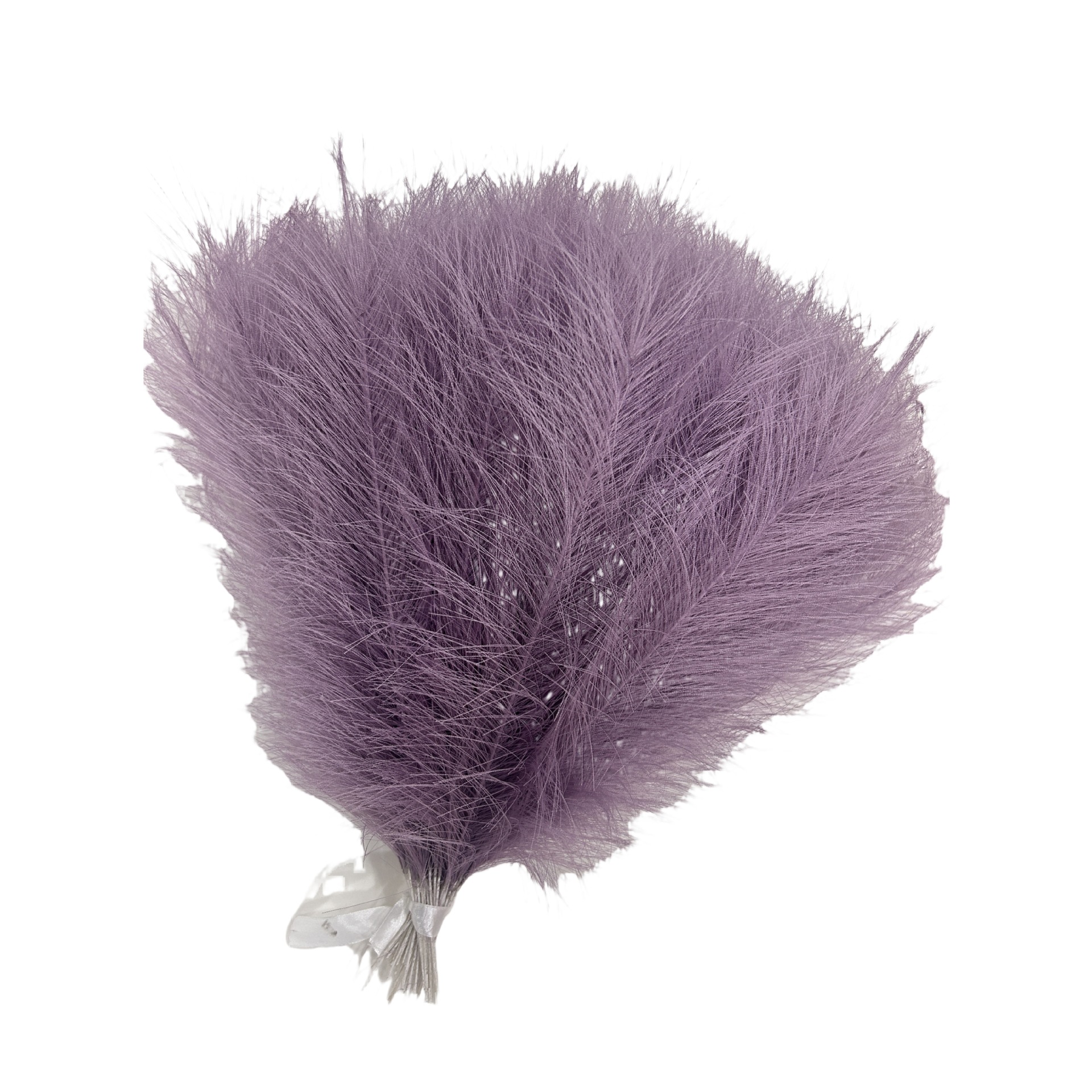 43cm Artificial Reed Feathers for Home Decoration, Single-Prong Feathers, Artificial Pampas Reed Feathers, in Stock, Factory Direct Supply for Cross-Border Trade