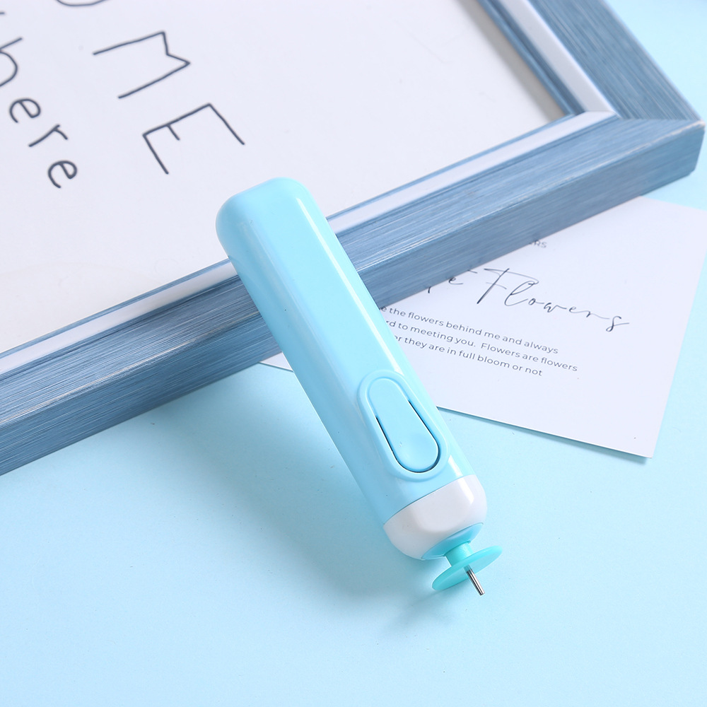 Electric Paper Quilling Pen, Automatic Paper Rolling Tool, Hand-Made Paper Quilling and Split Rolling Paper, Electric Paper Pen