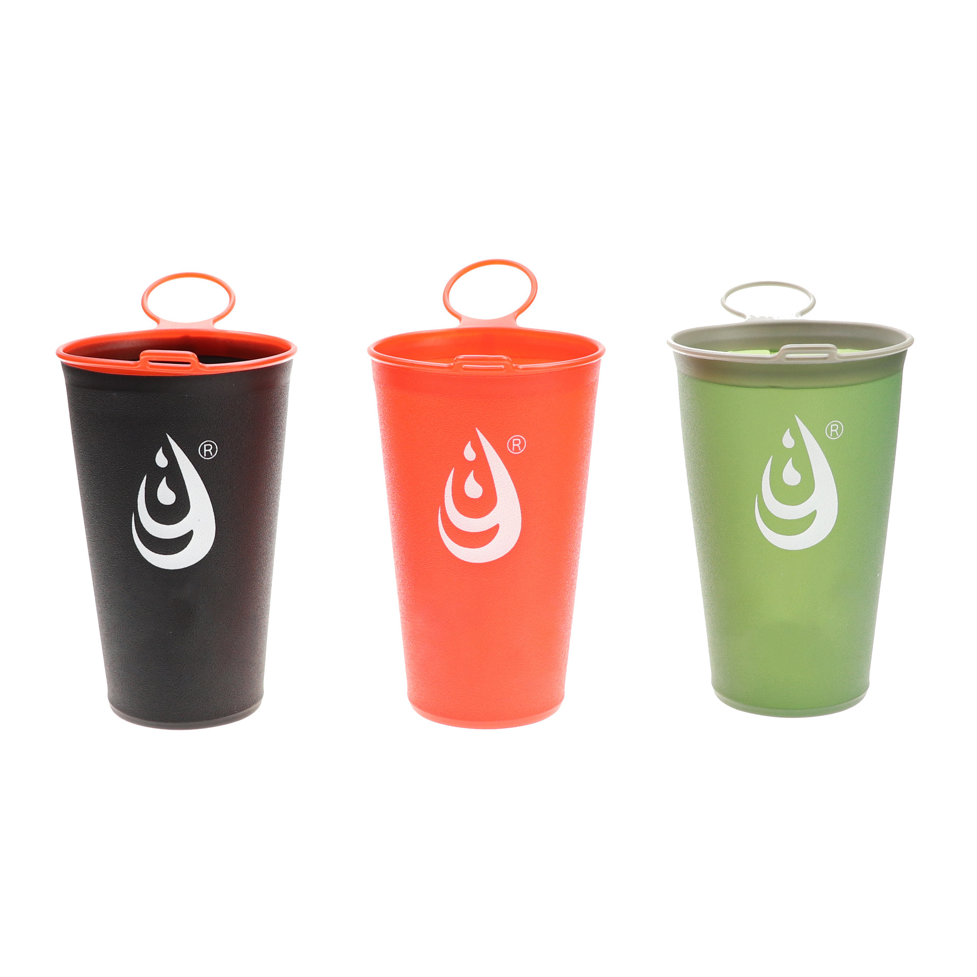 Cup Tpu Foldableable Water Cup Outdoor Sports Water Cup Marathon Running Drinking Cup Event Soft Water Bag Camping
