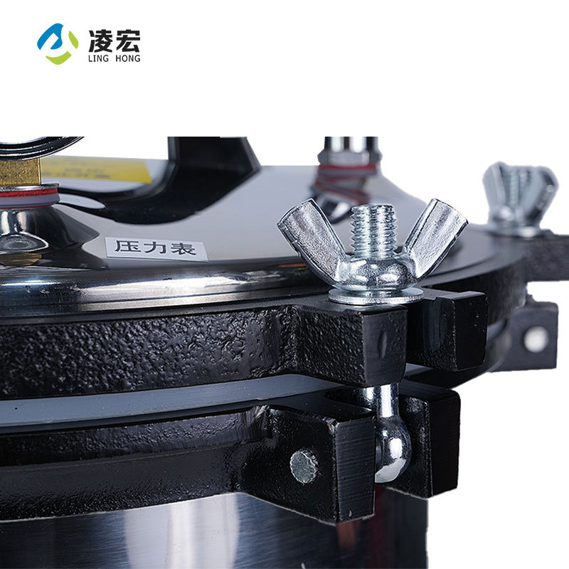 High-Pressure Steam Sterilizer Type a Portable Vertical Sterilizer Laboratory Disinfection and Sterilization Equipment Factory Heating