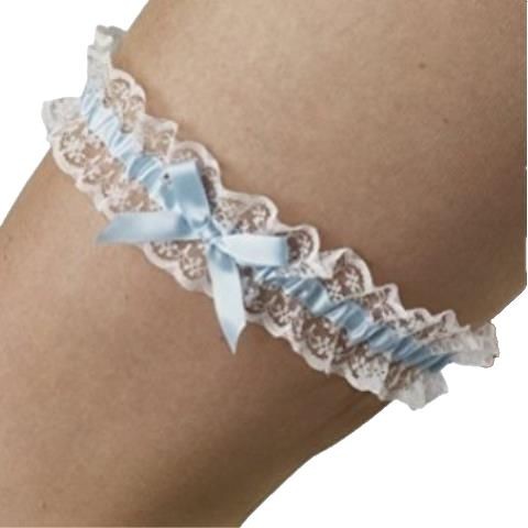 Foreign Trade New Cross-border Japanese Style Same Color Ribbon Bow Lace Lace Thigh Ring Bracelet Bride Wedding Dress Leg Set
