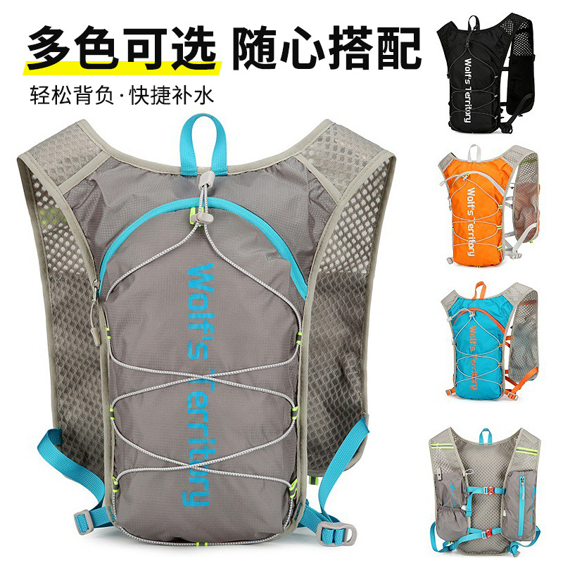 Cross-Border Outdoor Leisure Backpack, Backpack, Running and Hiking Lightweight Mountaineering Bag, Sports Fitness Cross-Country