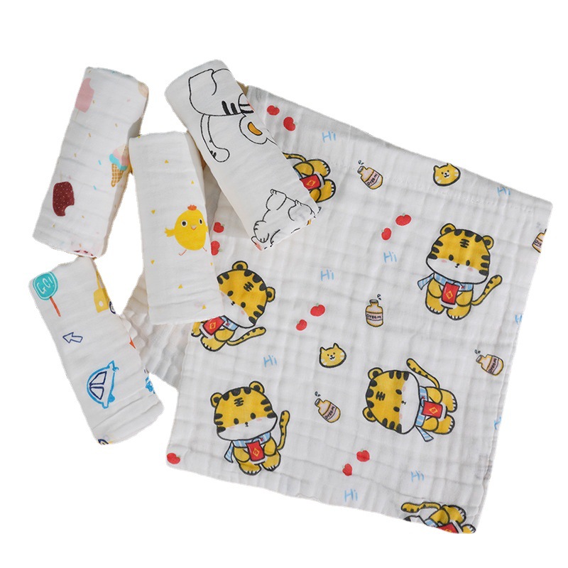 Cotton gauze towel cotton factory wholesale adult face towel adult soft absorbent lint-free bath towel