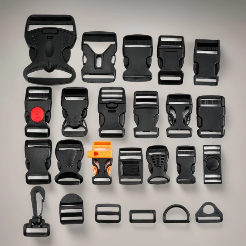 Прямые поставки пластиковых пряжек для сумок, пряжки для поясных сумок, пряжки для багажа