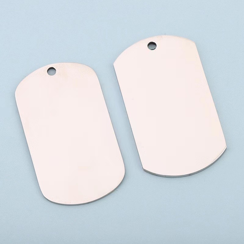 Профессиональный металлический жетон для собак из нержавеющей стали, титановый военный жетон, подвеска, металлический жетон для домашних животных, рекламный подарок, производитель гравировки