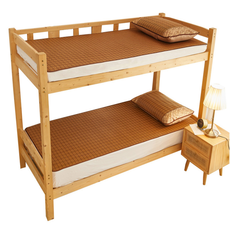 Summer rattan mat 1.5 m 1.8m bed sheet double bed dormitory student summer mat 0.9 foldable 2 m straw mat 1.2