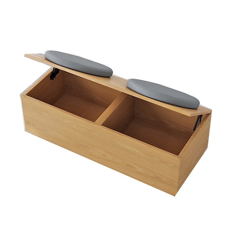 Milk tea shop card holder sofa wall Net red coffee restaurant small round pier table and chair commercial non-backrest long storage card