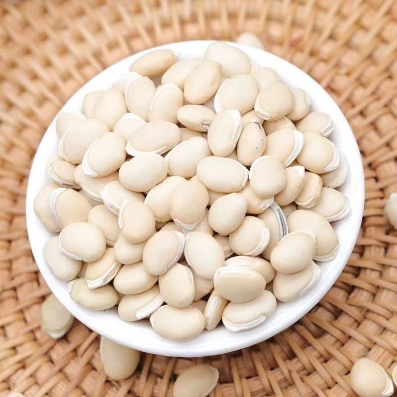 Premium White Lentils 500g Fresh Dried Goods Farm-Grown Yunnan White Lentils Suitable for Soup