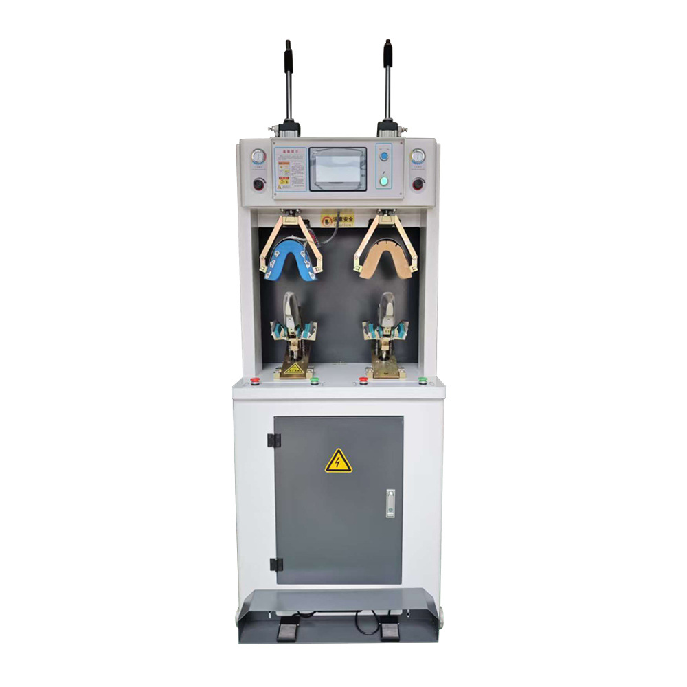 Guangzhou Manufacturer Directly Supplies Dual-Position Heel Shaping Machine, Single Cold and Single Hot Shaping Machine, Shoe Making Machine Equipment, Heel Shaping Machine