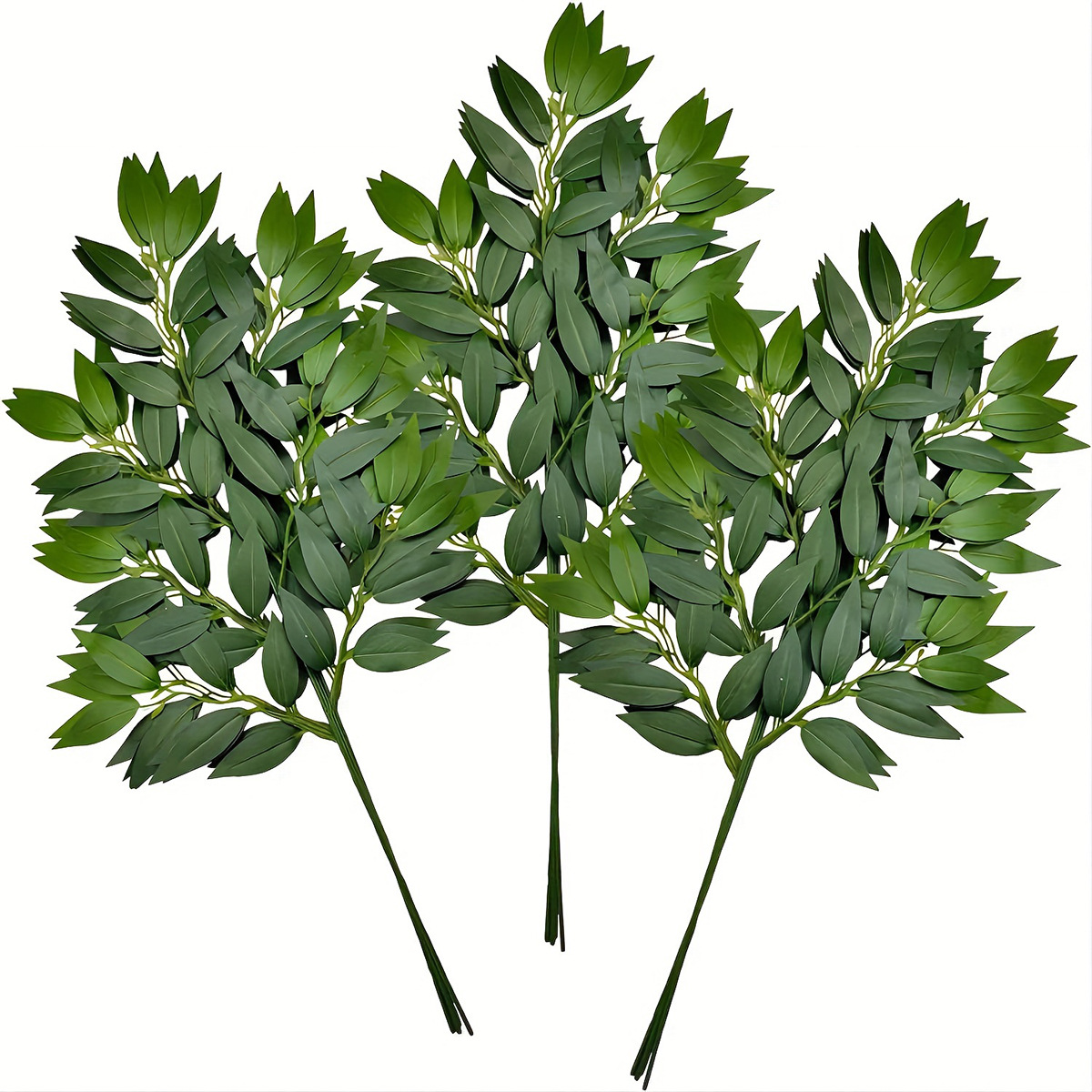Cross-Border Simulated Green Plants, Eucalyptus Leaves, Home Flower Arrangements, Jujube Leaves, Willow Leaves, Decorative Accessories, Artificial Leaves, Wholesale in Stock
