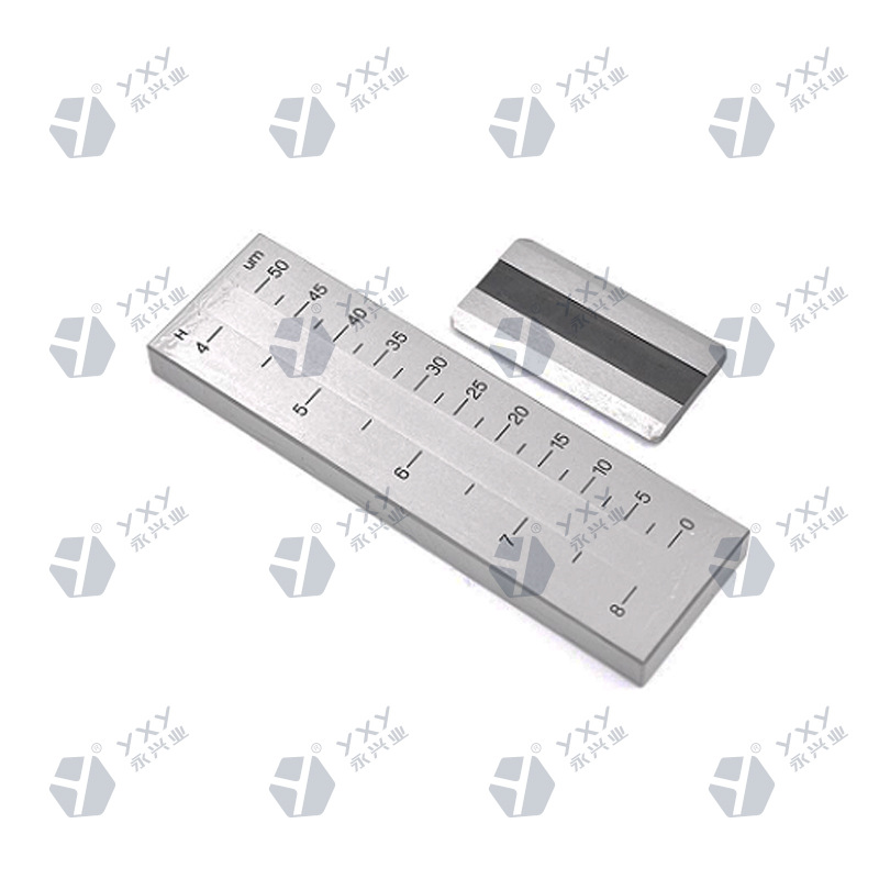 Single-Slot Scraper Fineness Meter Stainless Steel 15/25/50/100/150μm Measuring Slurry Particle Fineness Lithium Battery