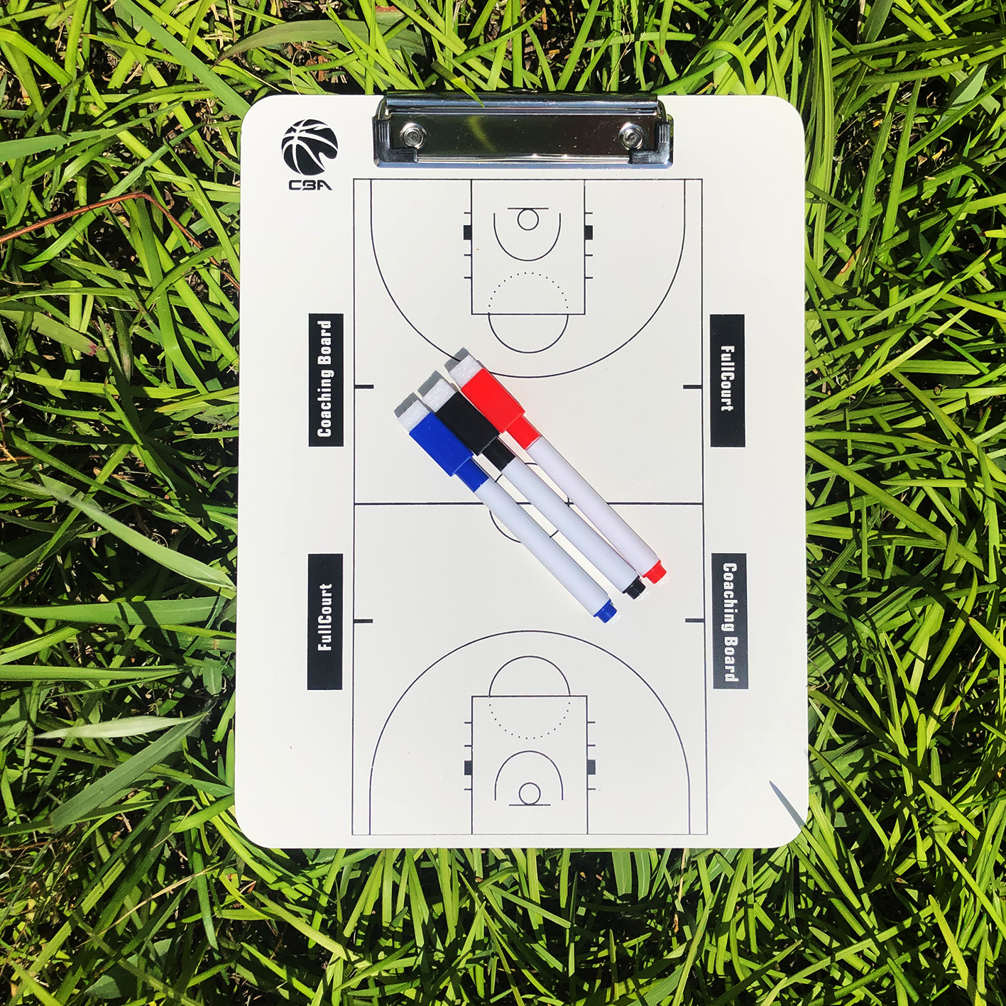 Fanxu CBA basketball tactical board three-color erasable pen full-court half-court basketball game demonstration board coach board