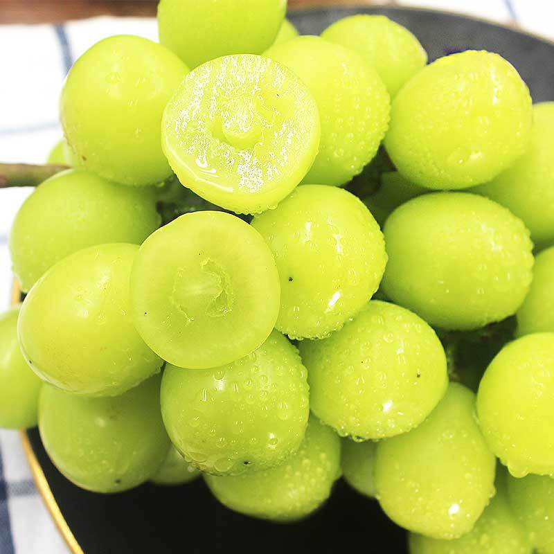 Sunshine Rose Grape 2.5kg Qingwang Grape Fresh Seedless Grape Fragrant Green Fruit Fresh Seasonal Whole Box