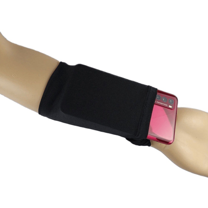 Running Mobile Phone Wrist Bag, Sports Arm Bag, Outdoor Cycling Mobile Phone Bag, Men's and Women's Fitness Coin Purse, Yoga Mobile Phone Bag