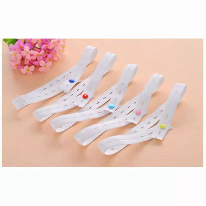 Baby simple diaper band baby diaper strap adjustable elastic band diaper buckle fixing band diaper elastic