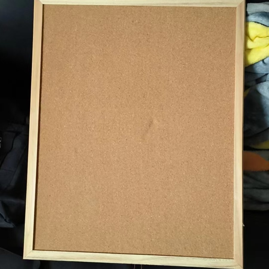 Single and Double-Sided Hanging Cork Photo Wall Student Dormitory Ins Style Cork Board Message Board Cross-Border Supply