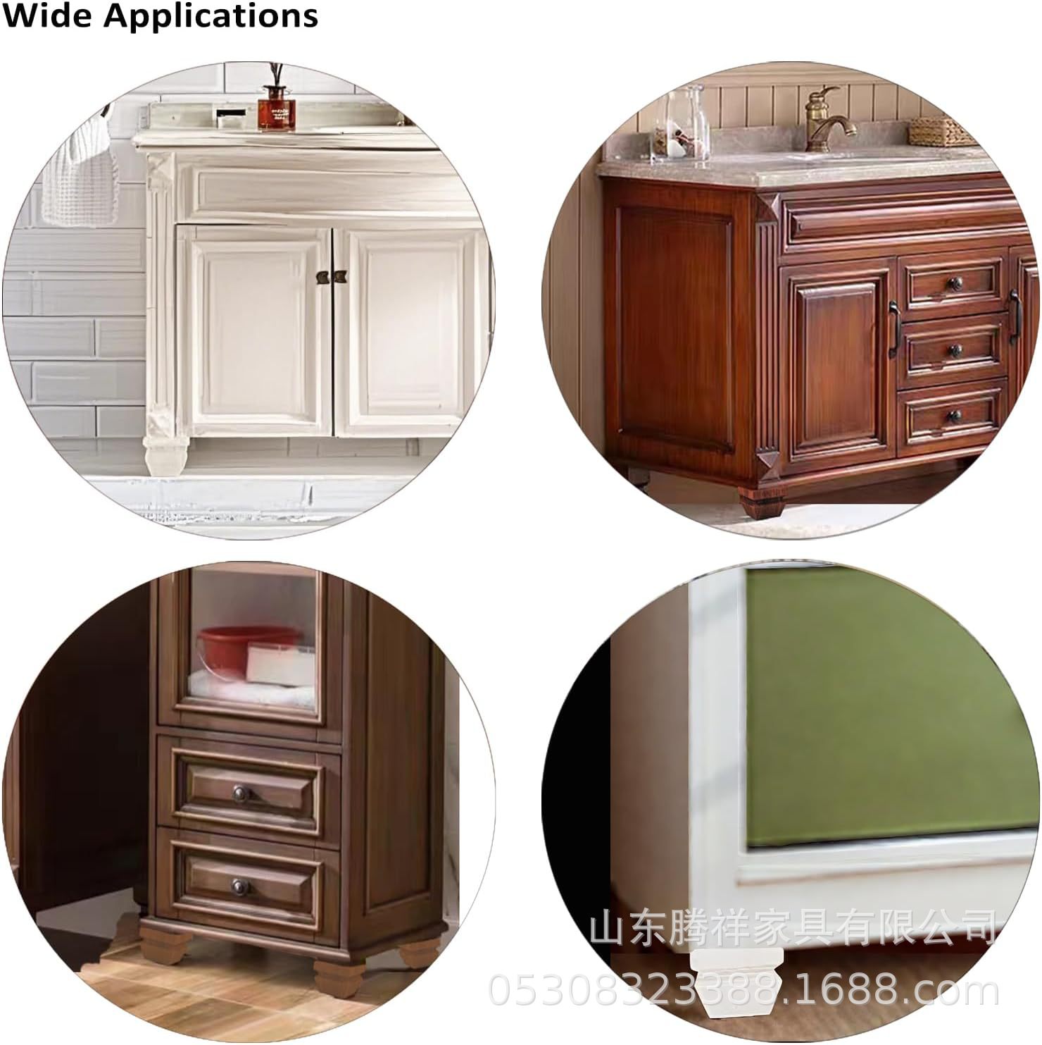 Bedside Table Legs, Tv Cabinet Legs, Coffee Table, Wardrobe, Solid Wood Sofa Legs, Wooden Legs, American Style Legs, Cabinet Legs, Gourd