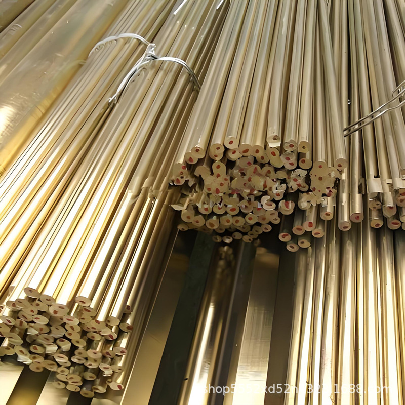 H59 H62 Solid Environmentally Friendly Brass Rod High Strength Easy Car Cutting Copper Alloy Rod Φ1-220Mm Zero Cutting Processing
