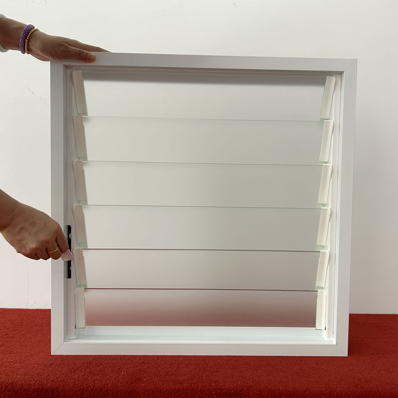 Australian As2047 Glass Blinds Australian and New Zealand Standard Aluminum Alloy Blinds Export Movable Hand-Operated Blinds