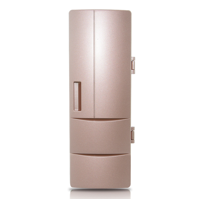 Spot usb mini refrigerator cross-border cosmetics refrigerator refrigeration insulation dual-purpose mini refrigerator