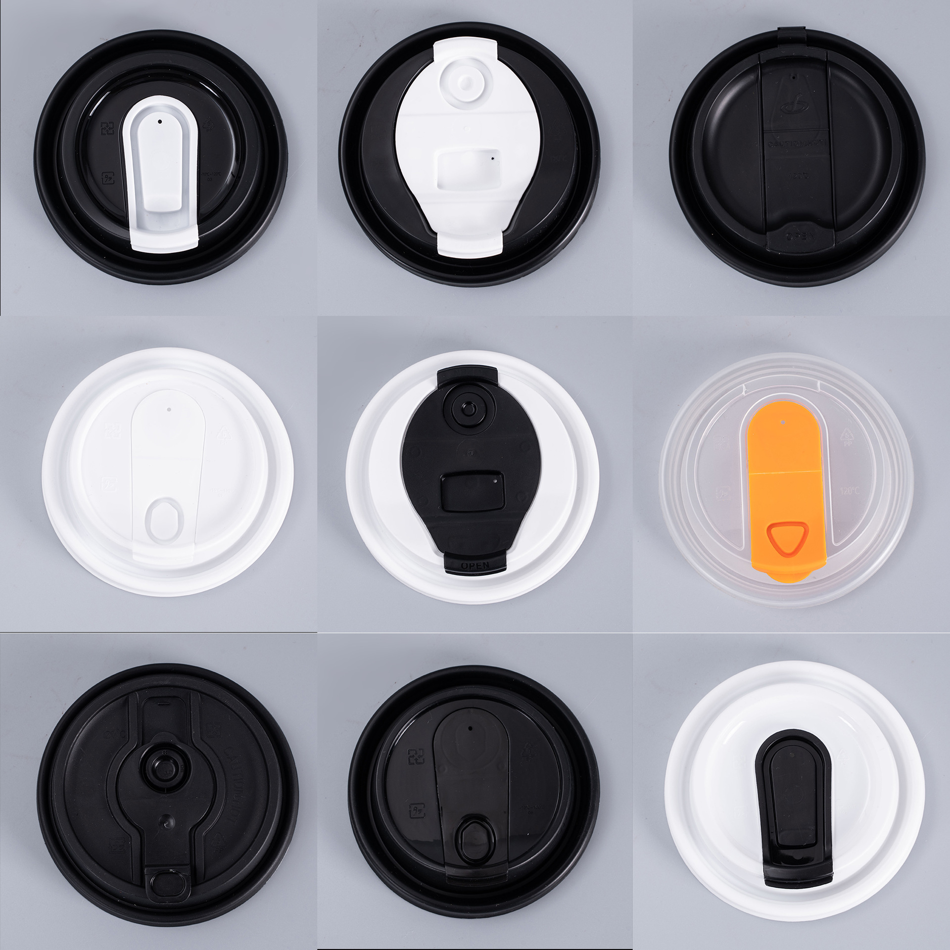 Одноразовая пластиковая чашка для кофе и молочного чая 90 калибра, упаковка для напитков