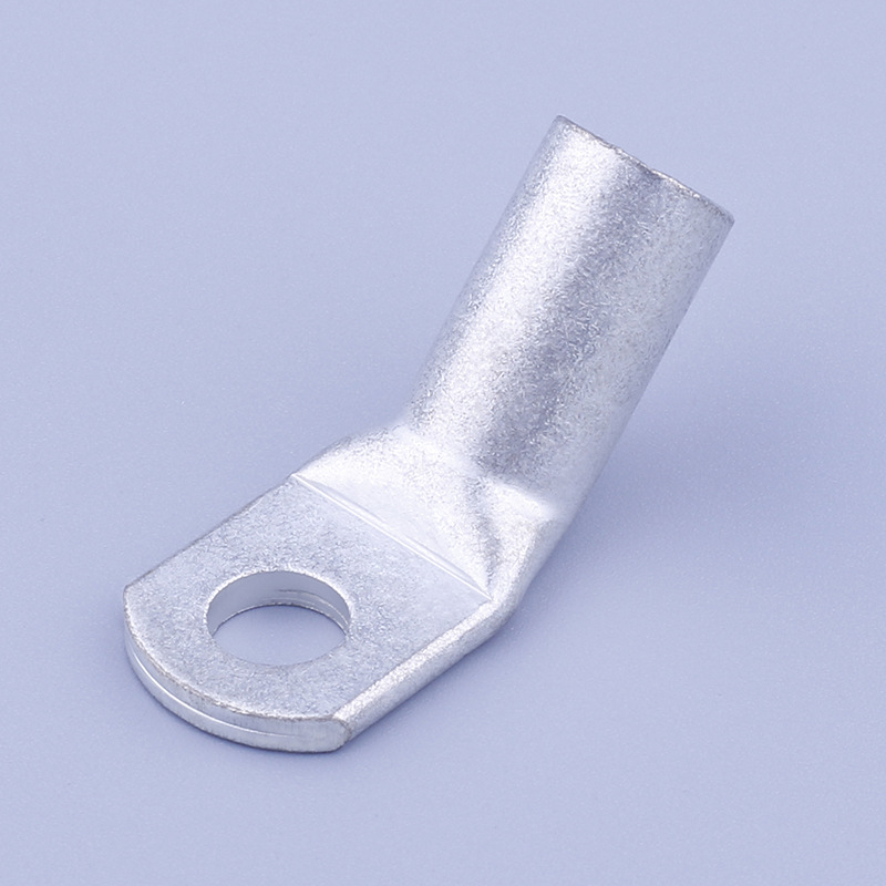 Thickened 90-Degree Copper Tube Terminal Right-Angle Copper Wiring Nose Bent Copper Wire Ear Copper Wiring Cold-Pressed Terminal