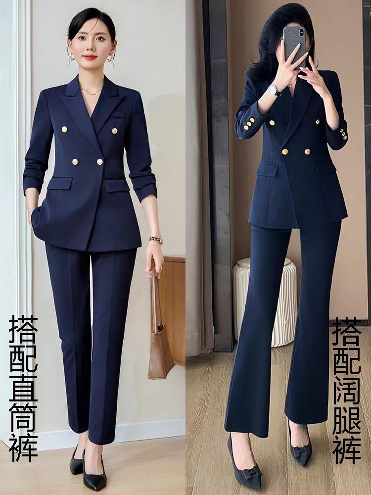 Suit Women's High-End Autumn New Business Suit 2025 Elegant Interview Formal Work Clothes Suit