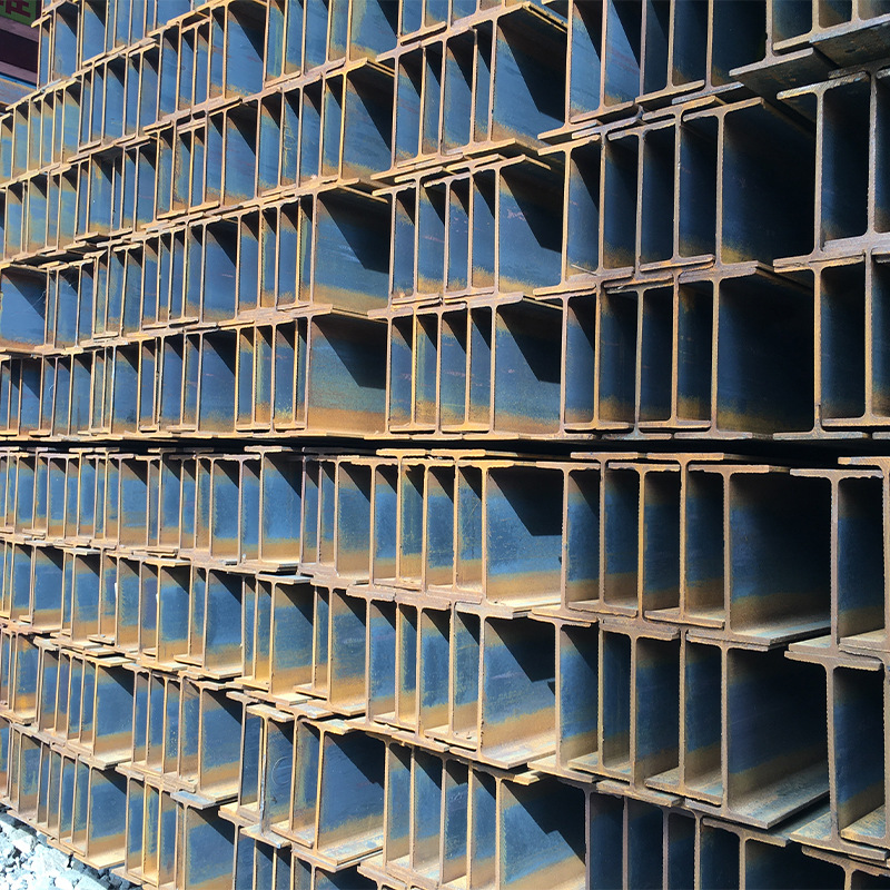 Foshan Manufacturer H-Shaped Steel Processing No. 20 Black Material Housing Construction Steel Structure Loft Laser H-Shaped Galvanized I-Beam