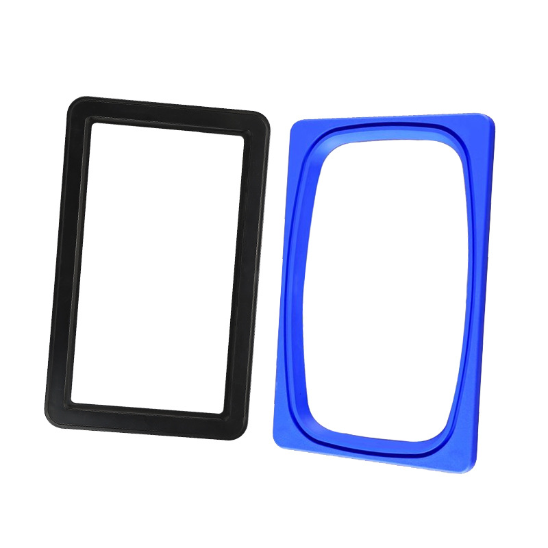 Black high-voltage cabinet observation window PC plastic watch frame distribution box plexiglass transparent magnetic card watch frame protection frame