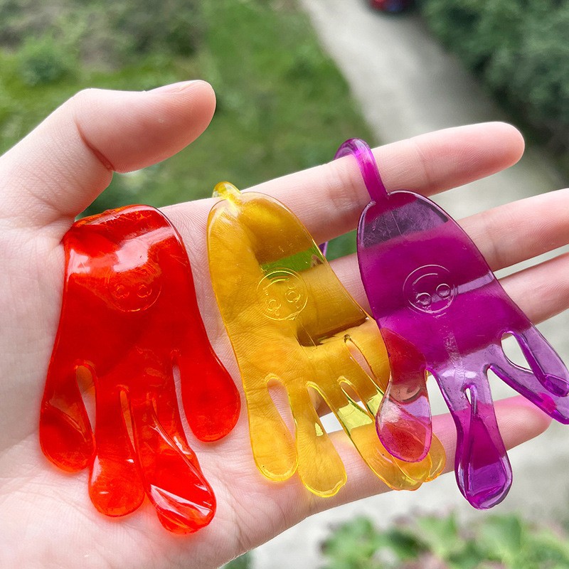 Липкая ладонь Липкая ладонь Стена для скалолазания Вентиляционная ладонь Большая Креативная трюк Маленькая рука Целый человек Липкая цикада игрушка