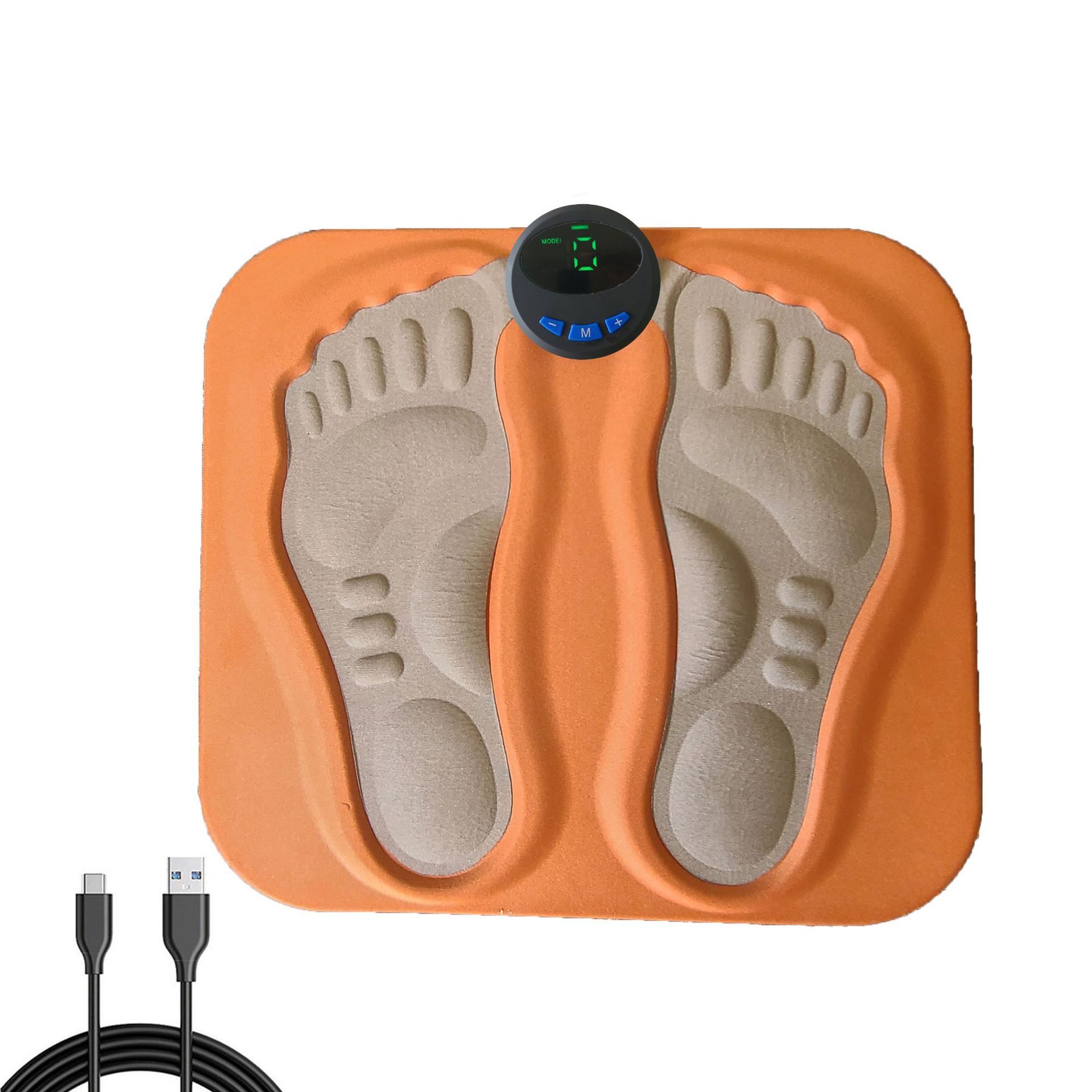 3D Foot Massage Foot Pad Micro Current Pulse Calf Foot Massager Automatic Foot Therapy Machine Acupoint Acupuncture Wholesale