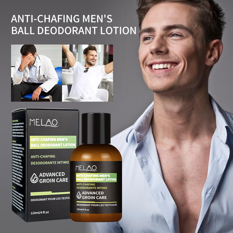 Cross-Border Men's Intimate Deodorant Lotion Anti-Friction Microsphere Private Care Lotion Odor-Clearing Refreshing Antiperspirant Deodorant Lotion