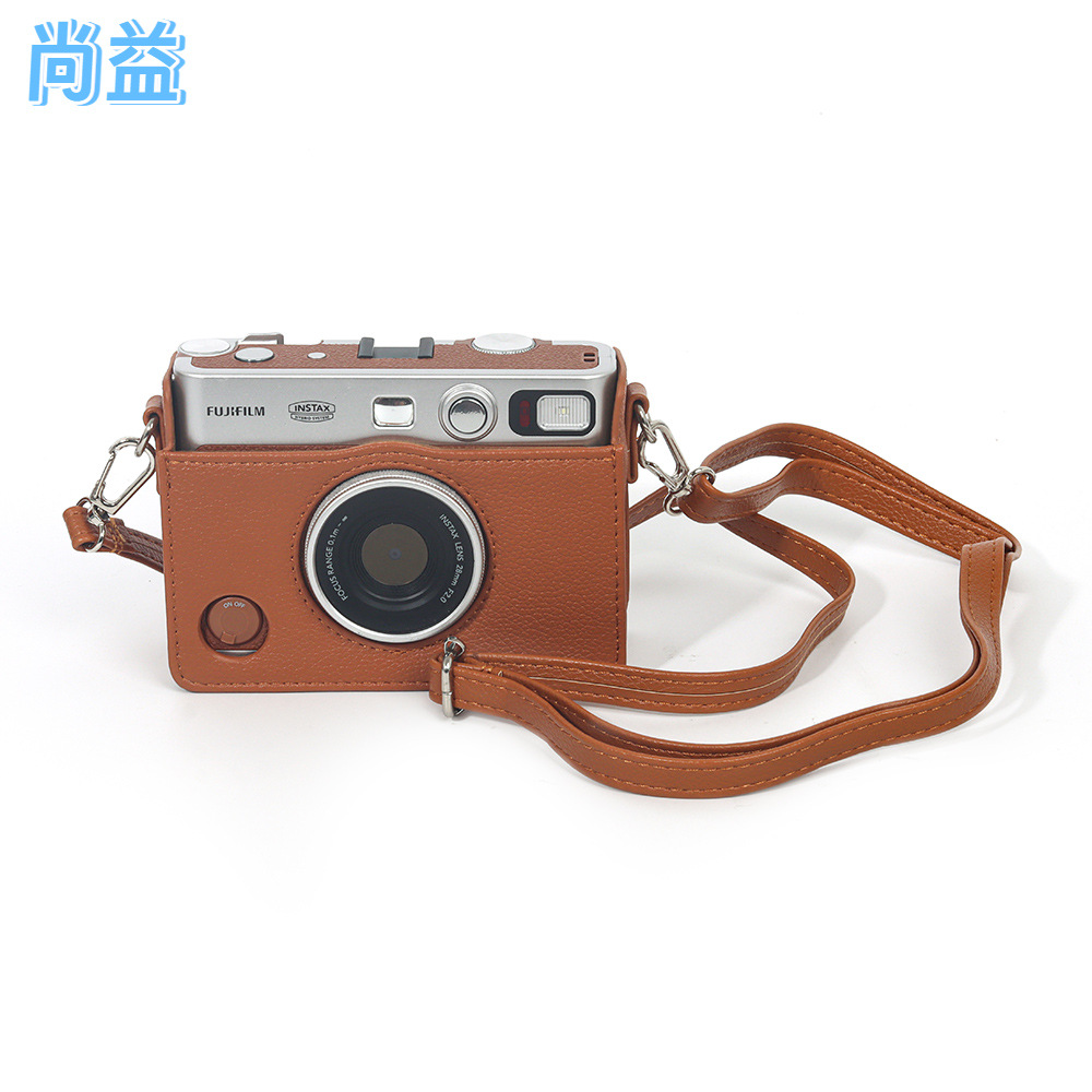 Polaroid Mini Evo Retro Silver and White Camera Bag Digital Camera Fitted Storage Protective Cover Crossbody Bag