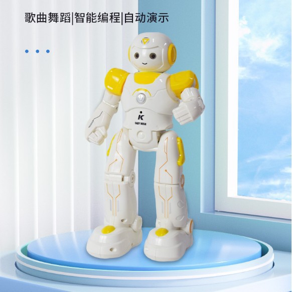 Foreign Trade Remote Control Robot Toy Intelligent Programming Robot Automatic Demonstration Infrared Remote Control Boy Children's Toy