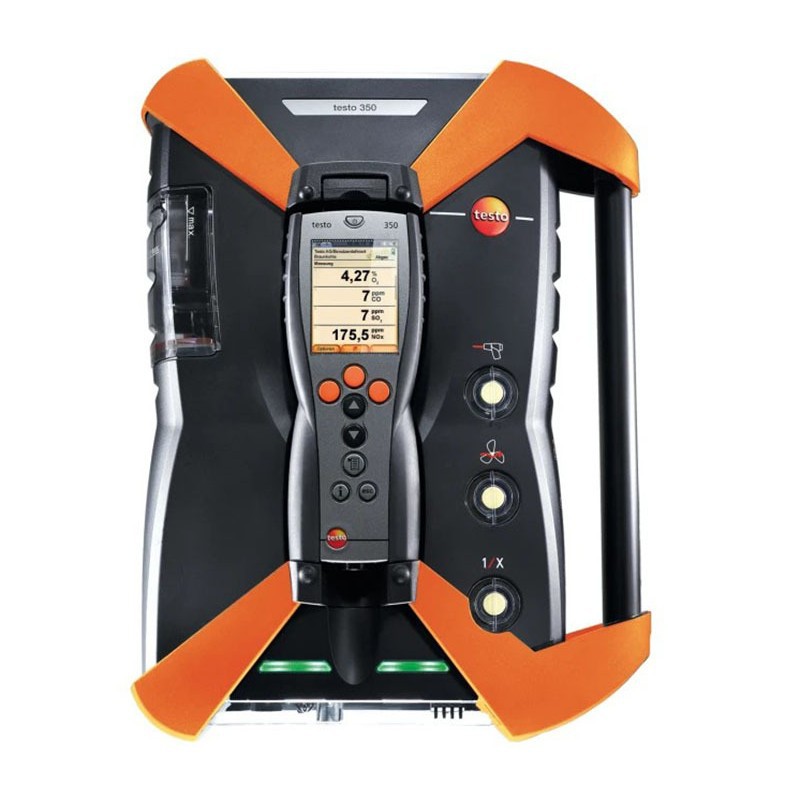 German Testo 350 Portable Combustion Efficiency Analyzer Brand New Testo Fully Automatic Range Flue Gas Analyzer